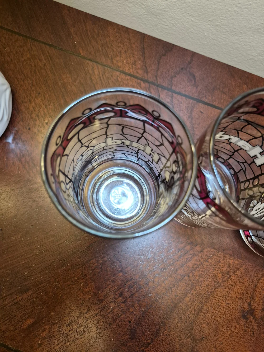 Vintage 80's Coca-Cola And Hardee's - Set of 4 Glasses